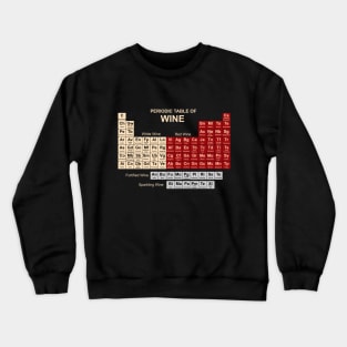 Periodic Table of Wine Crewneck Sweatshirt